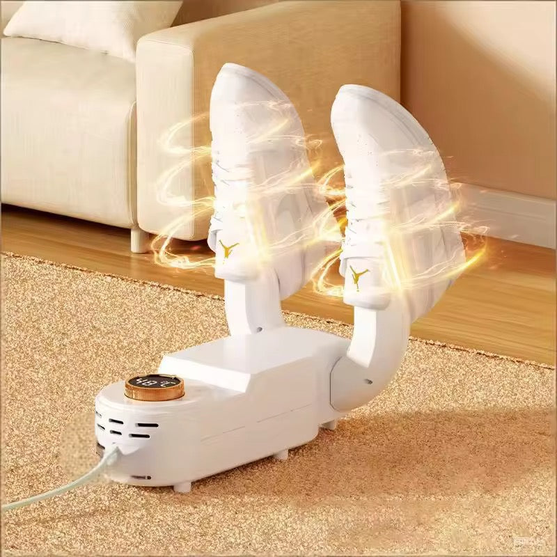 Sèche-Chaussures Électrique Intelligent | Séchage 360° | Silencieux & Portable | INOVALUX HOME™