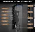 Colonne de Douche Intelligente Effet Spa | Inox Premium | 5 Fonctions | INOVALUX HOME™