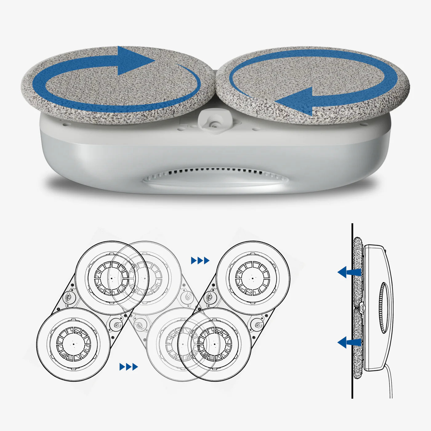 Robot Lave-Vitres Intelligent Automatique IA | Double Pulvérisation | Télécommande & Application | Version 2 INOVALUX HOME™