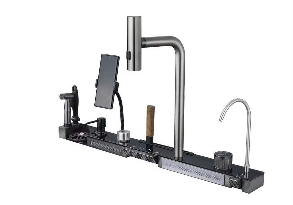 Évier Cuisine Intelligent Multifonctions 11-en-1 | Inox SUS304 | Support Téléphone 360° | INOVALUX HOME™