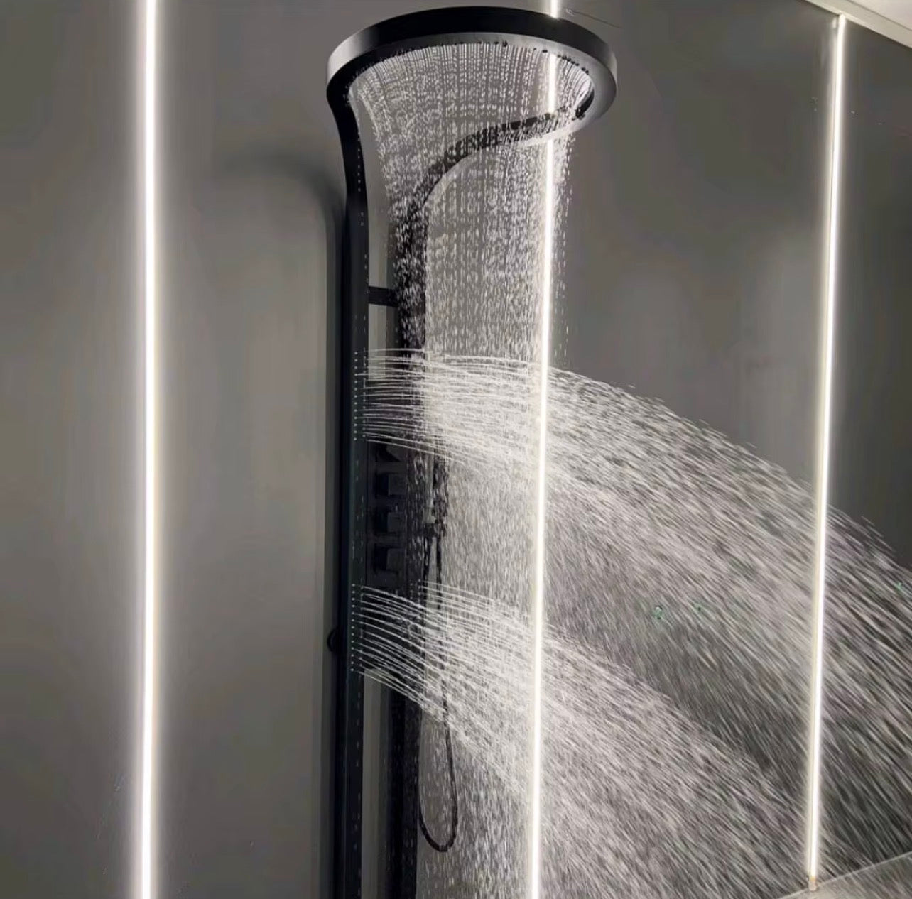 Colonne de Douche Intelligente Effet Spa | Inox Premium | 5 Fonctions | INOVALUX HOME™