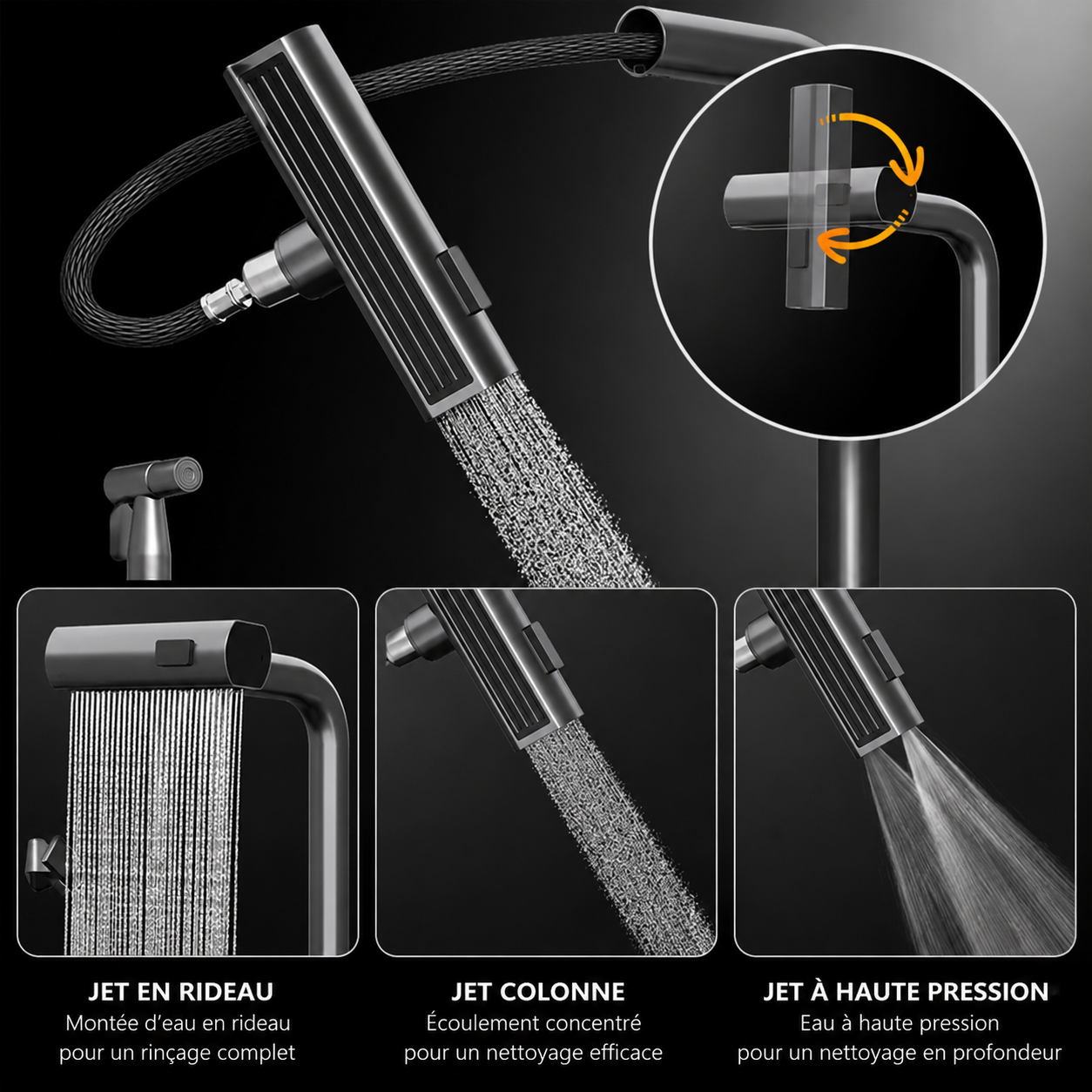 Évier Cuisine Intelligent Multifonctions 11-en-1 | Inox SUS304 | Support Téléphone 360° | INOVALUX HOME™