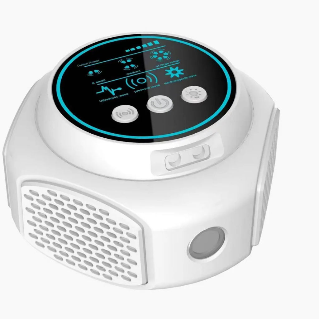 Répulsif Ultrasonique Anti-Nuisibles | Fréquence Variable 20–45 kHz | Sans Produit Chimique | INOVALUX HOME™