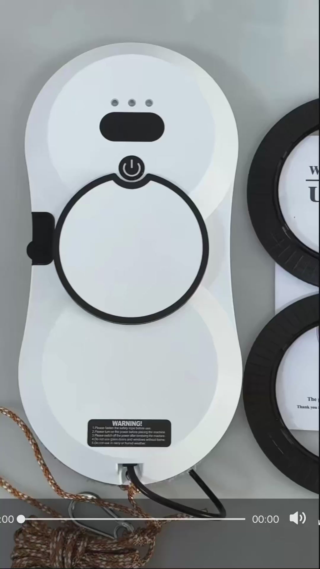 Nettoyeur de Vitres Électrique | Détection Automatique des Bords | Zéro Trace | INOVALUX HOME™